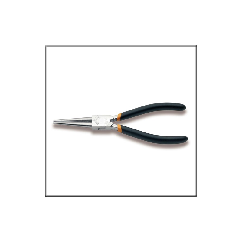 Круглогубцы с удлиненными губками, рукоятка из двухслойного ПВХ - Beta 1010