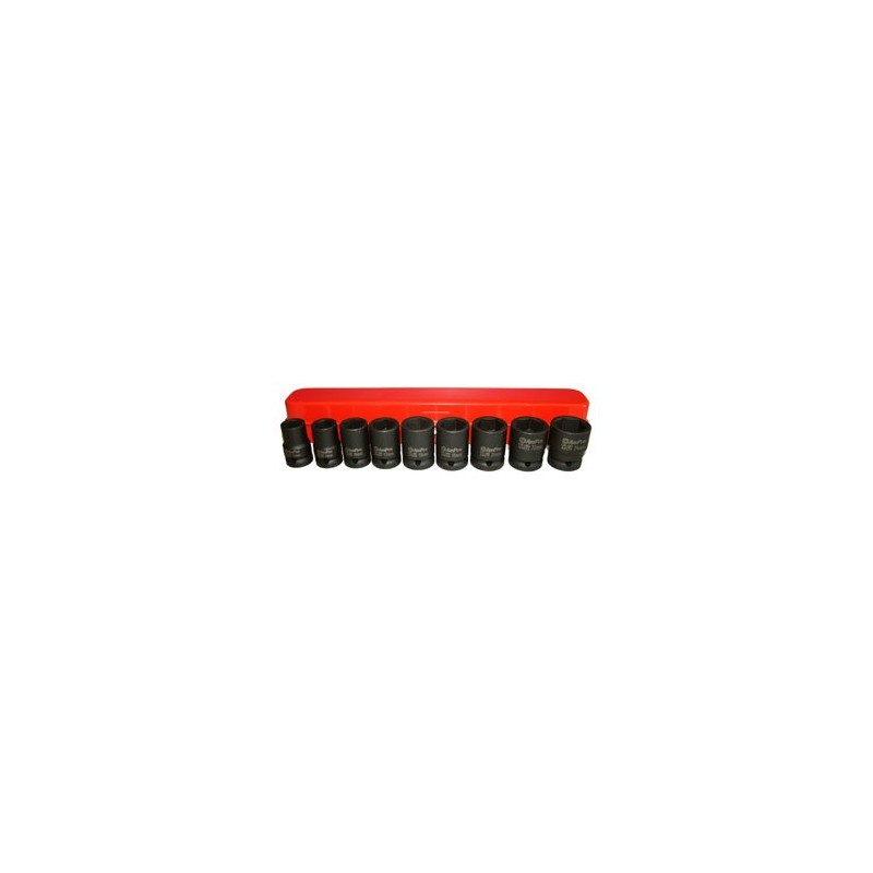 AmPro A5615 - Набор ударных головок 1/2" (13-24 мм) 9 предметов