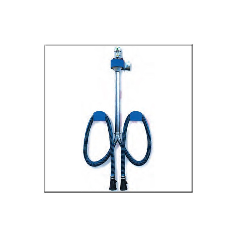 Filcar ARGON-2-75-7 - Двойная настенная вытяжка выхлопных газов со шлангом 7 метров