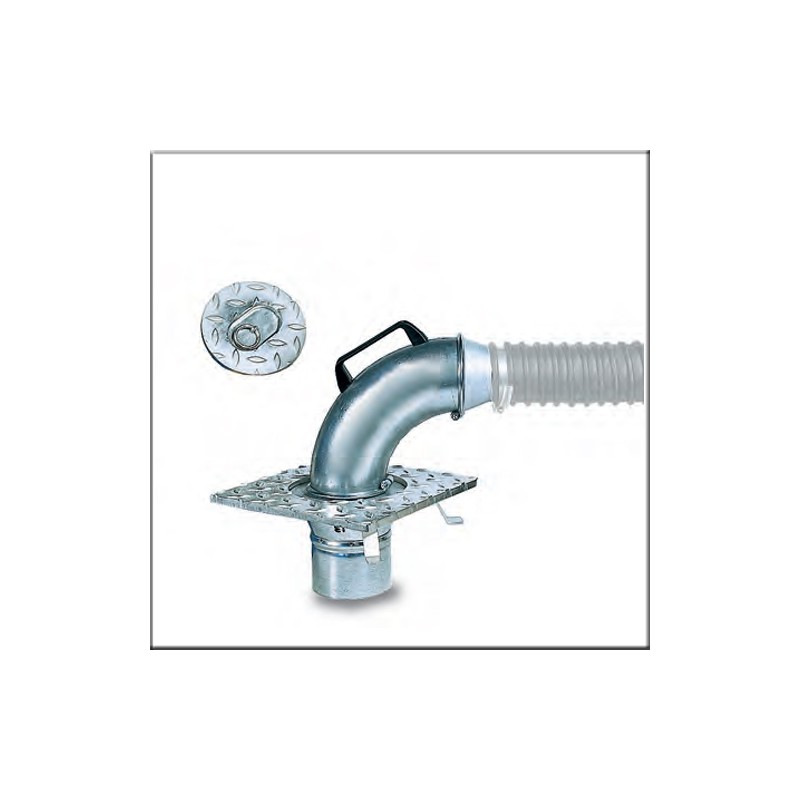 Filcar PZ-150-BASE - Напольная вытяжная скважина для подключения внутренних шлангов