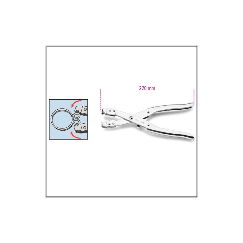 Клещи для зажимных колец труб - Beta 1472