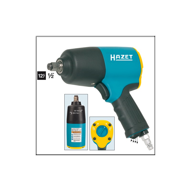 Hazet 9012-90 - Ударный гайковерт 90 Nm