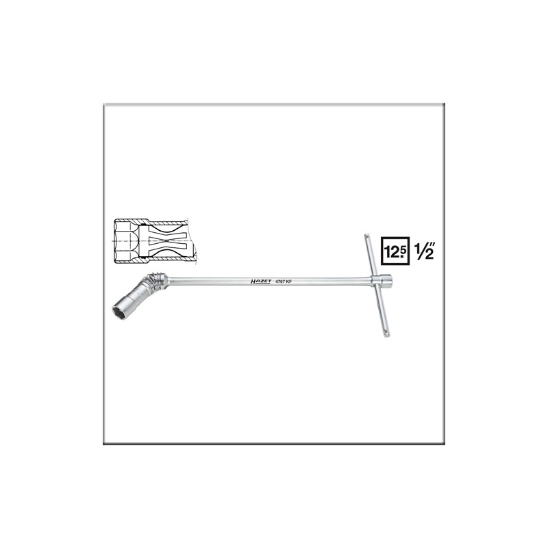 Hazet 4767 A KF - Ключ свечной