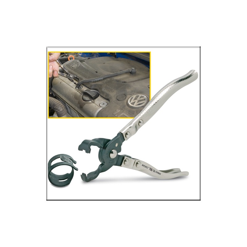 Hazet 798-14 - Клещи для пружинных хомутов VW, AUDI, SEAT, SKODA