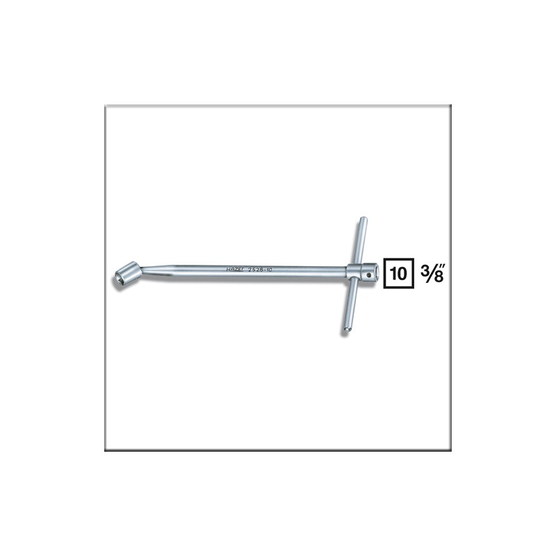 Hazet 2528-10 - Ключ торцевой с шарниром для поддона картера
