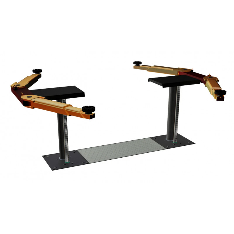 Плунжерный двухцилиндровый подъемник 5000 кг