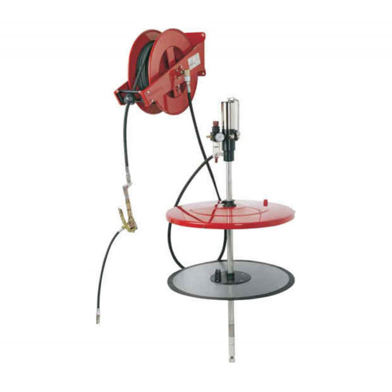 Пневматическая установка для смазки под емкость 180-200 л