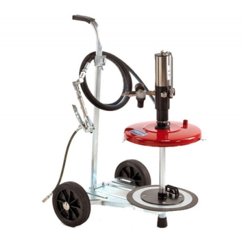 Установка для раздачи консистентных смазок подт тару 20 кг.