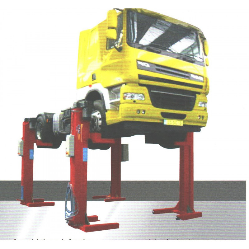 Колонный подемник 12 т с возможностью разширения 6 - 8 колон