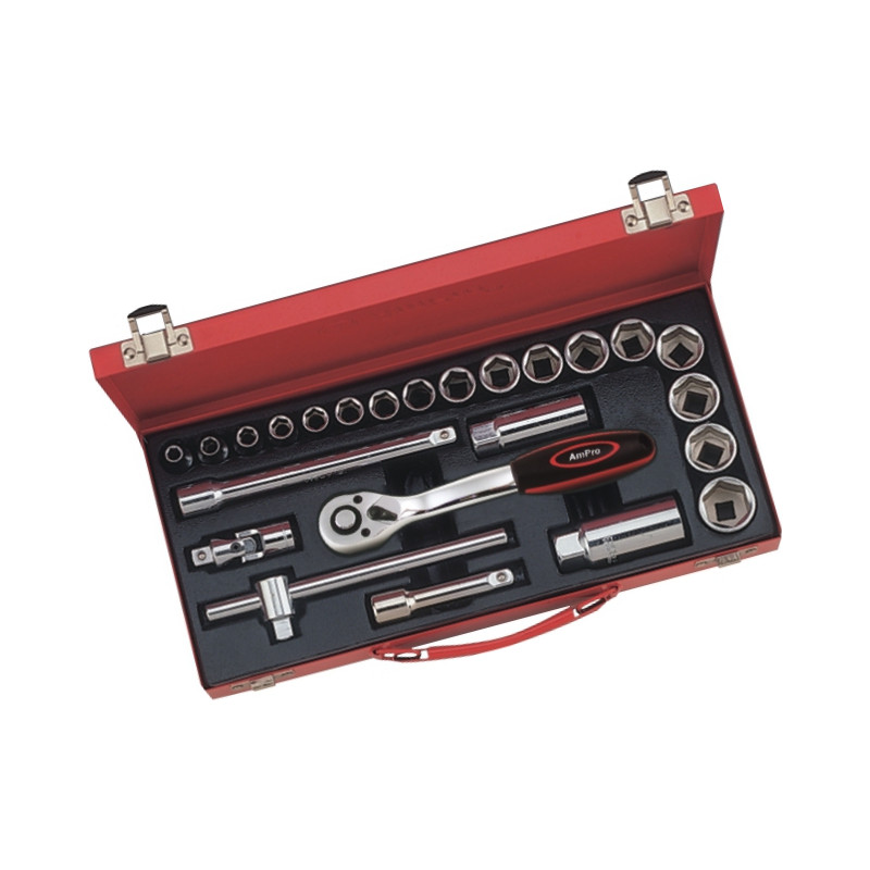 Набор инструмента 3/8 24 предметов AmPro T45212