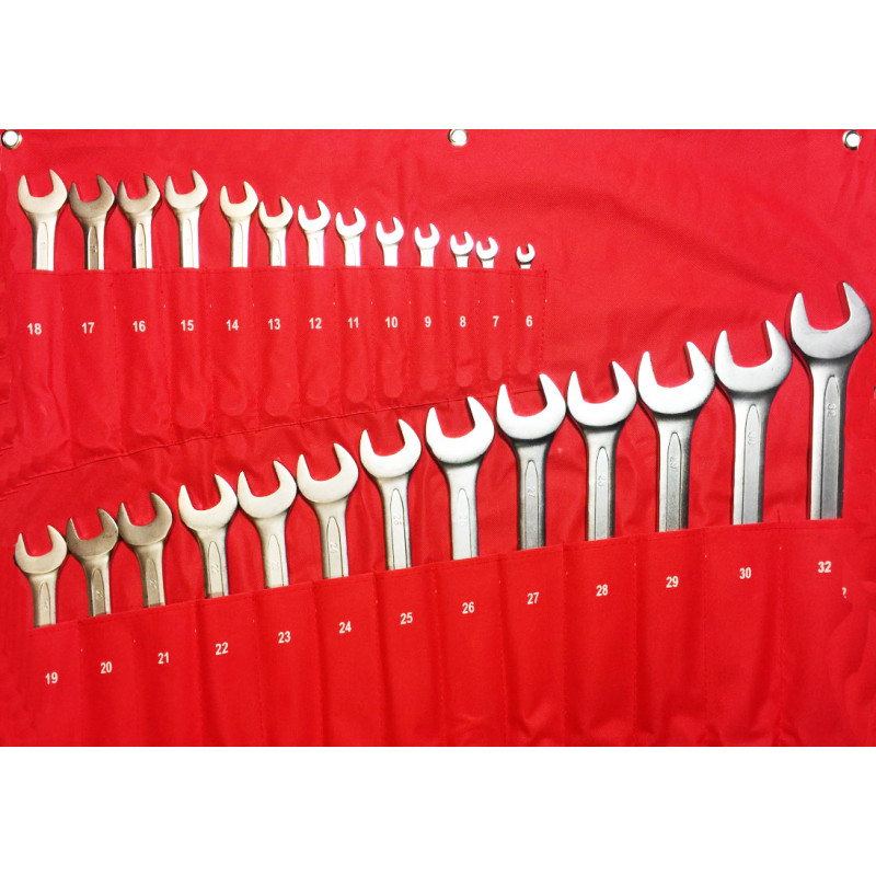 Набор ключей комбинированных 26 предметов 6-32 мм NKK026 6-32