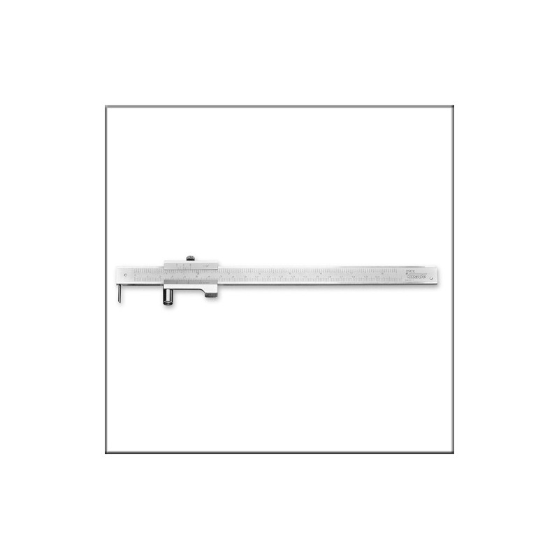 Штангенциркуль разметочный с упорным роликом, нержавеющая сталь, точность измерения 0,1мм - Beta 1679