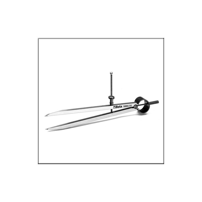 Циркули разметочные, усиленная сталь, прямые стержни - Beta 1680C