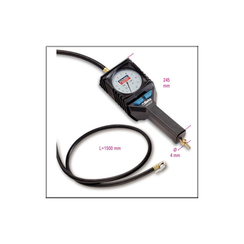 Beta 1949GP - Пистолет для подкачки с манометром