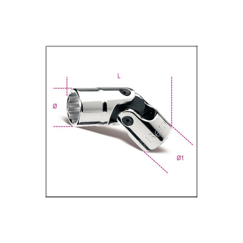 Головка торцевая шарнирная, дюймовая - Beta 910B/SN