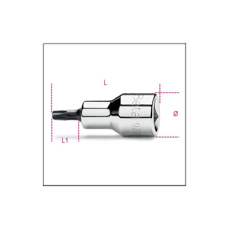 Головка-насадка с профилем Torx® - Beta 920TX
