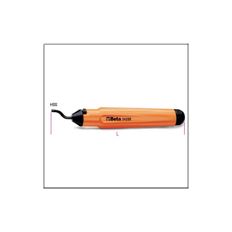 Инструмент для снятия заусенцев со сменным лезвием - Beta 345SB